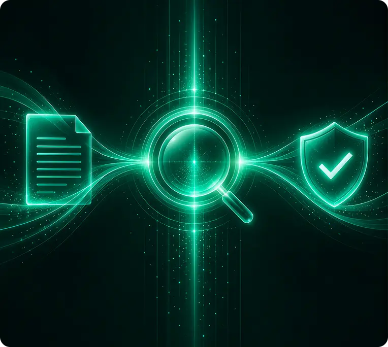 Filing documents passing through SEC review to a compliance check