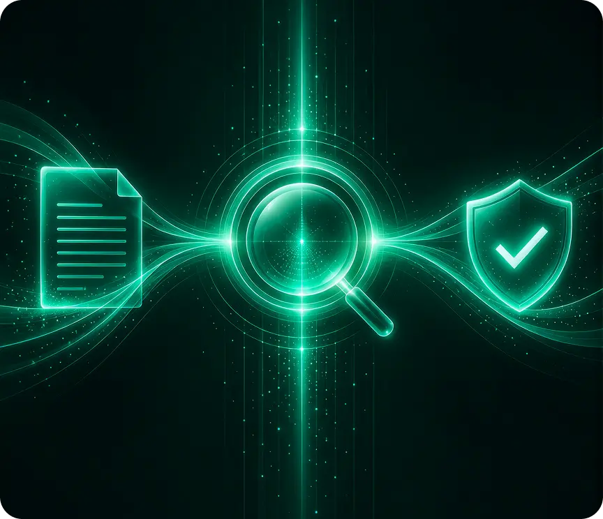 Filing documents passing through SEC review to a compliance check